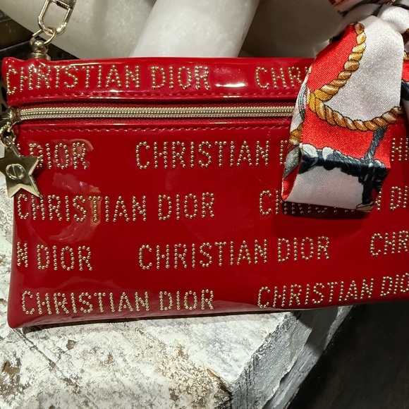 Dior Red Cosmetic pouch - Picture 3 of 8